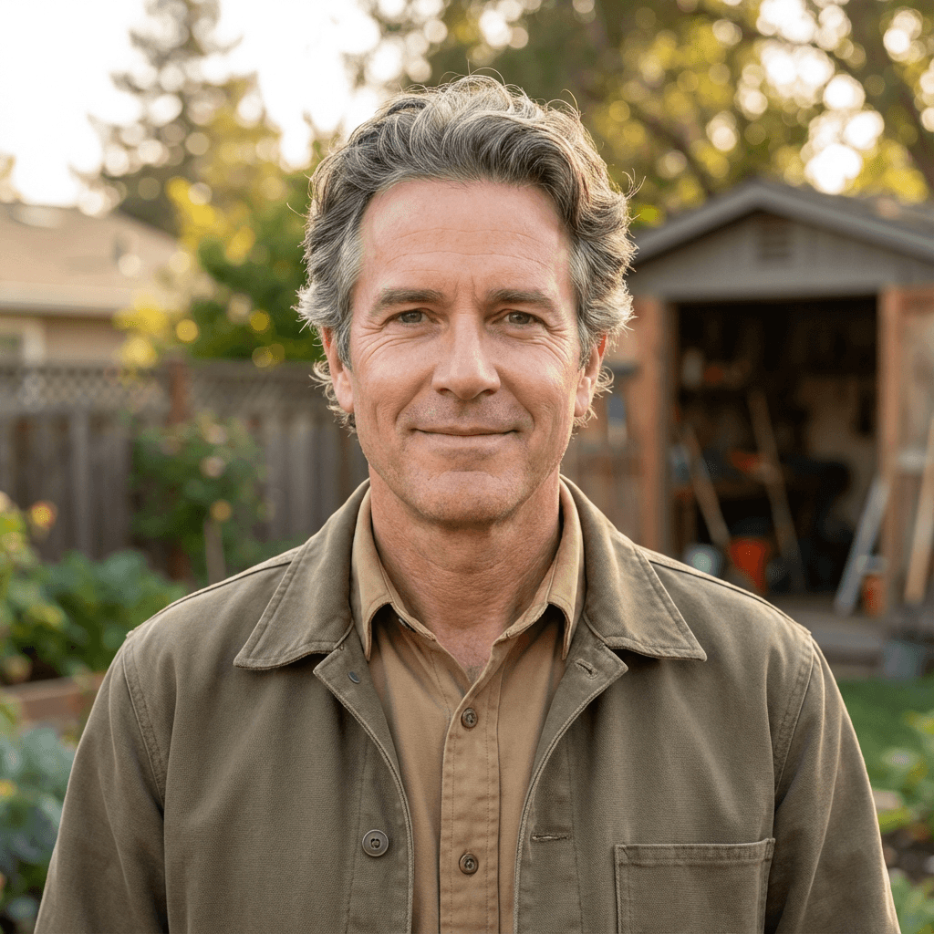James Mitchell, homeowner in Bedford